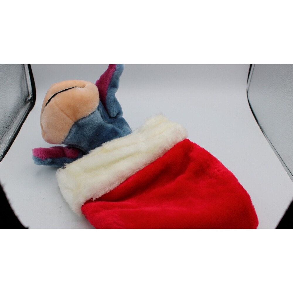 VINTAGE DISNEY PLUSH EYORE CHRISTMAS STOCKING WINNIE THE POOH 3D - Picture 4 of 5